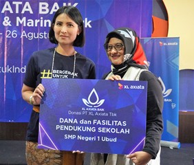 Karyawan XL Axiata ajarkan pemanfaatan sarana digital dan berwisata bersama dengan anak panti asuhan (foto/ist)